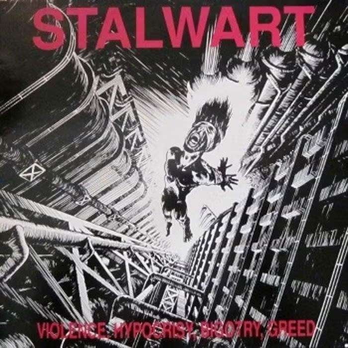 LP Stalwart - Violence, Hipocrisy, Bigotry , Greed SR 330691, LP, Ophalen of Verzenden, Zo goed als nieuw, 12 inch