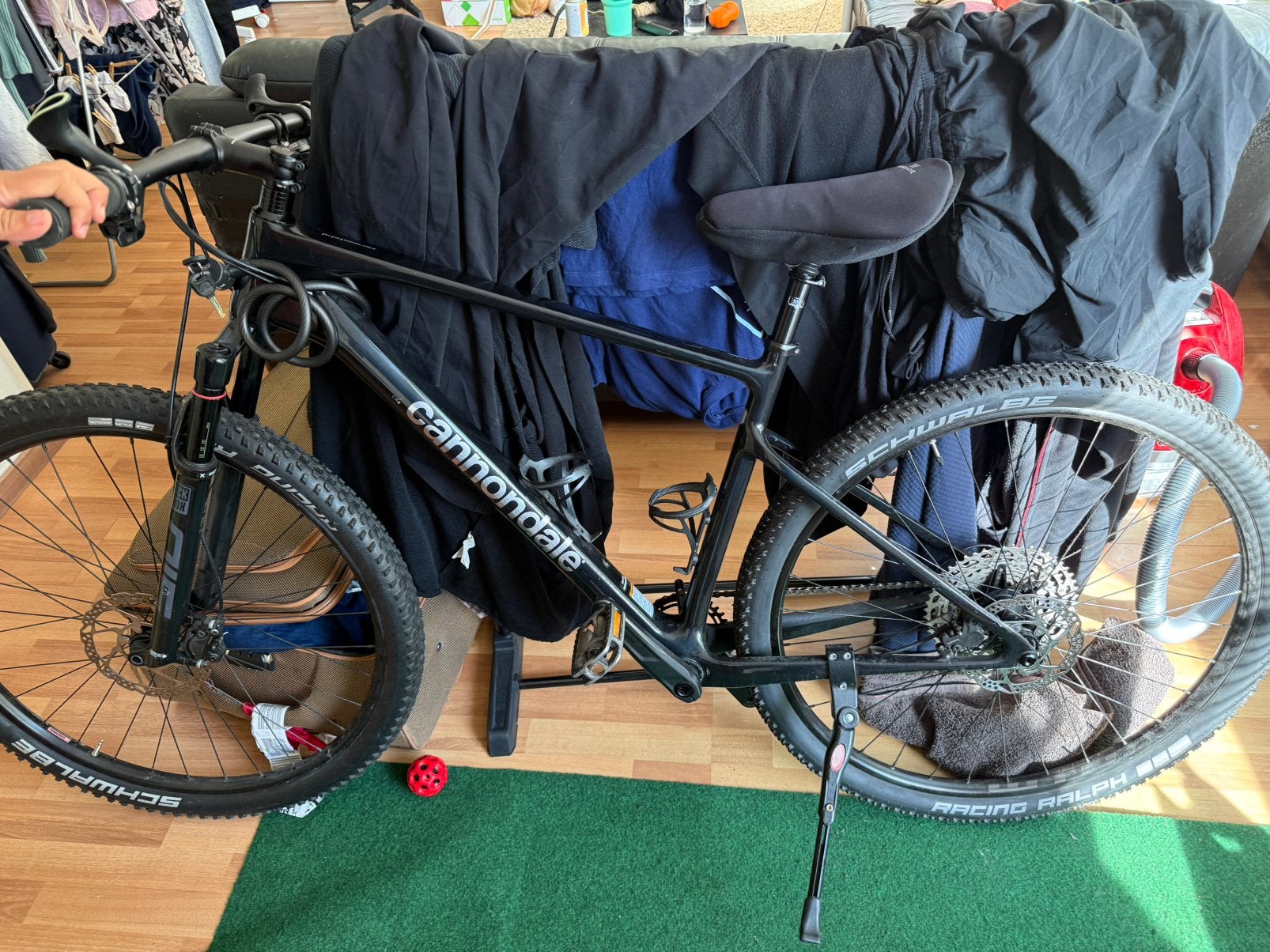 Cannondale mountain bike, schoon, werk perfect, Fietsen en Brommers, 55 cm of meer, Ophalen of Verzenden, Zo goed als nieuw, Meer dan 20 versnellingen