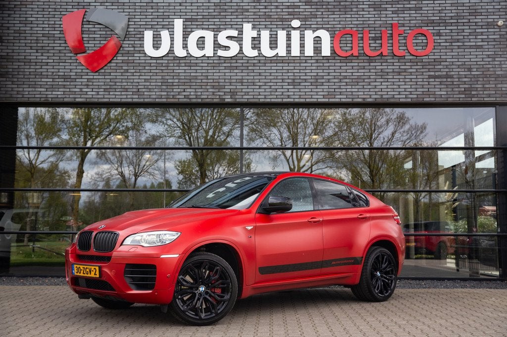 BMW X6 M50d , Adap. Cruise, Head-up Display, Stuurverwarming, Auto's, Euro 5, Gebruikt, Zwart, 2993 cc