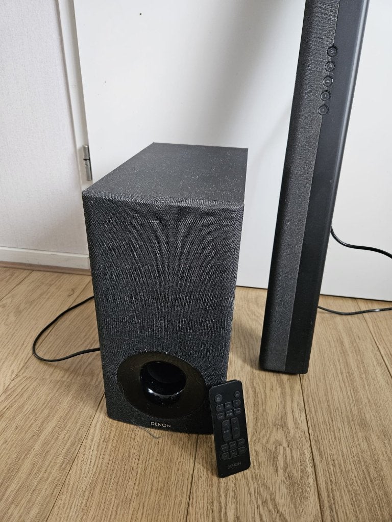DENON Soundbar met draadloze Subwoofer en AB, Ophalen, Gebruikt