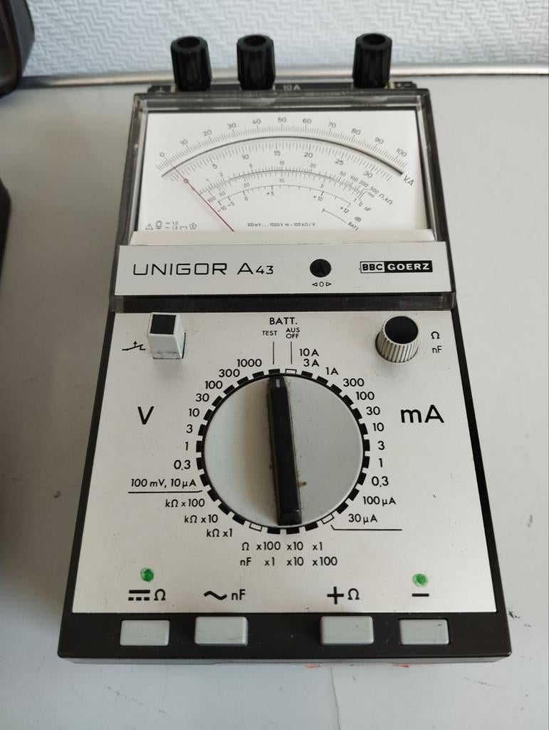 UNIGOR A43 BBC Goerz Multimeter - Zeer Goede Staat, Ophalen of Verzenden, Zo goed als nieuw, Multimeter