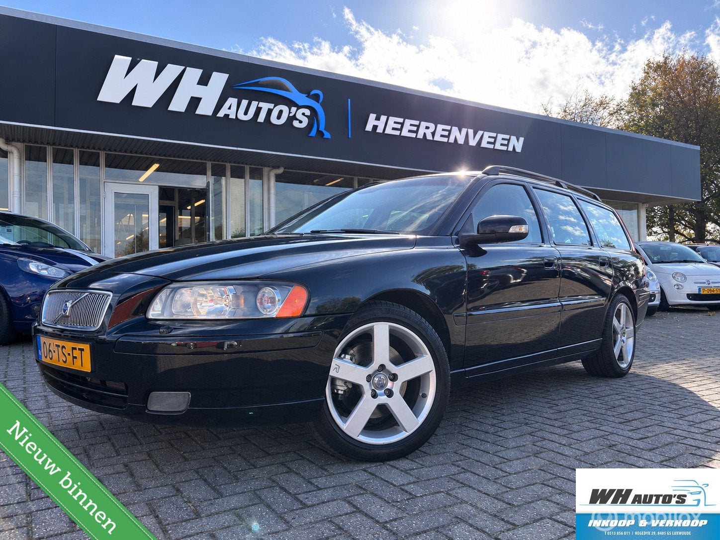 Volvo V70 2.5T Edition Classic, Voorwielaandrijving, 1504 kg, Blauw, 2521 cc