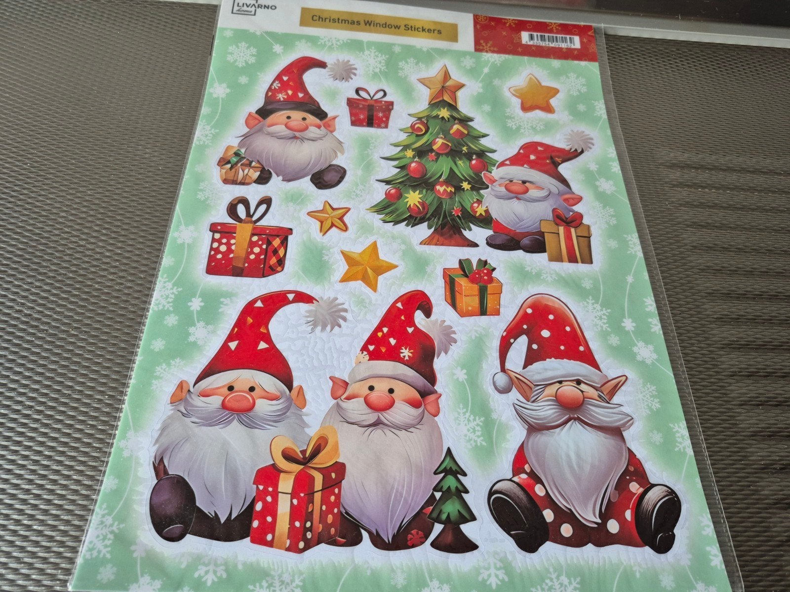 KERST RAAMSTICKERS GRATIS OPHALEN, Diversen, Ophalen