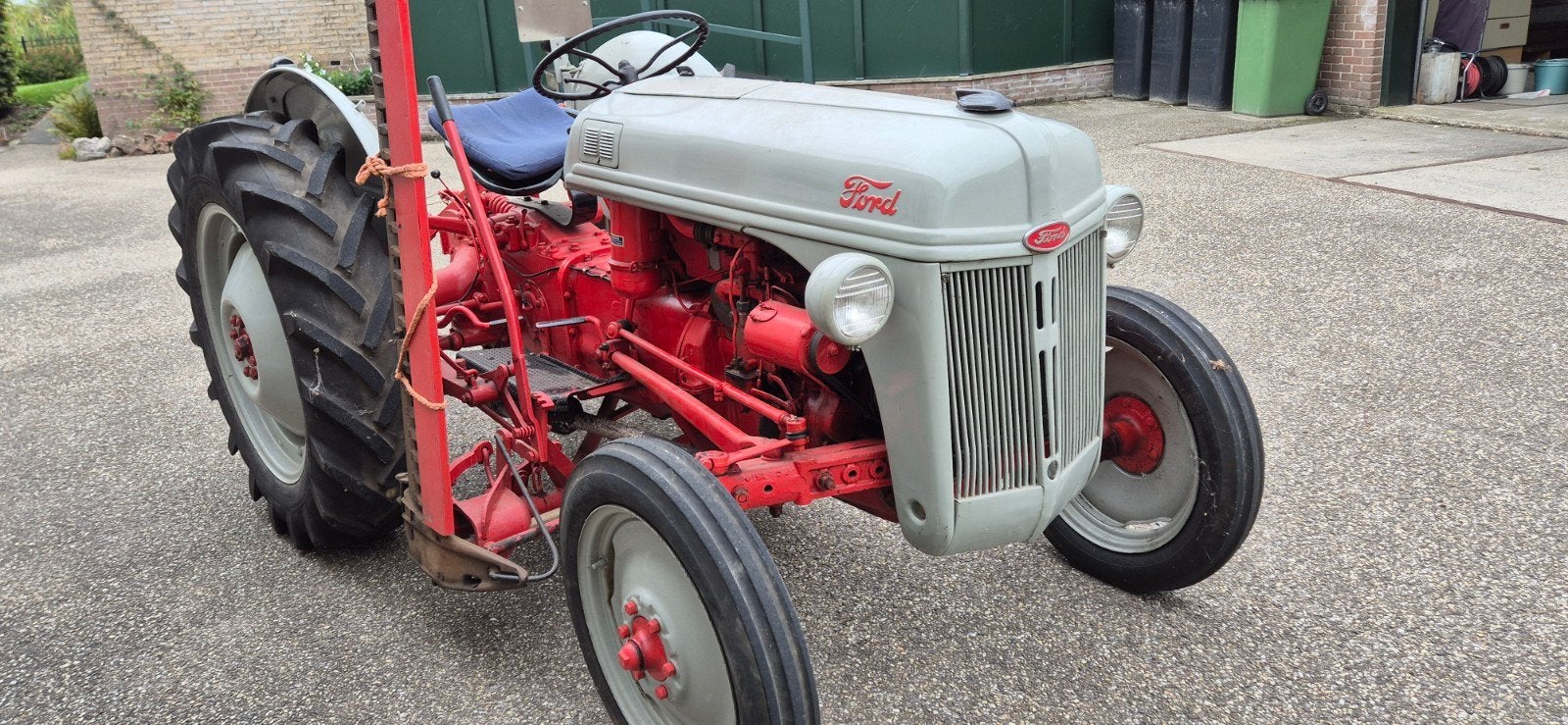 Oldtimer trekker Ford Dearborn, Ophalen, Gebruikt