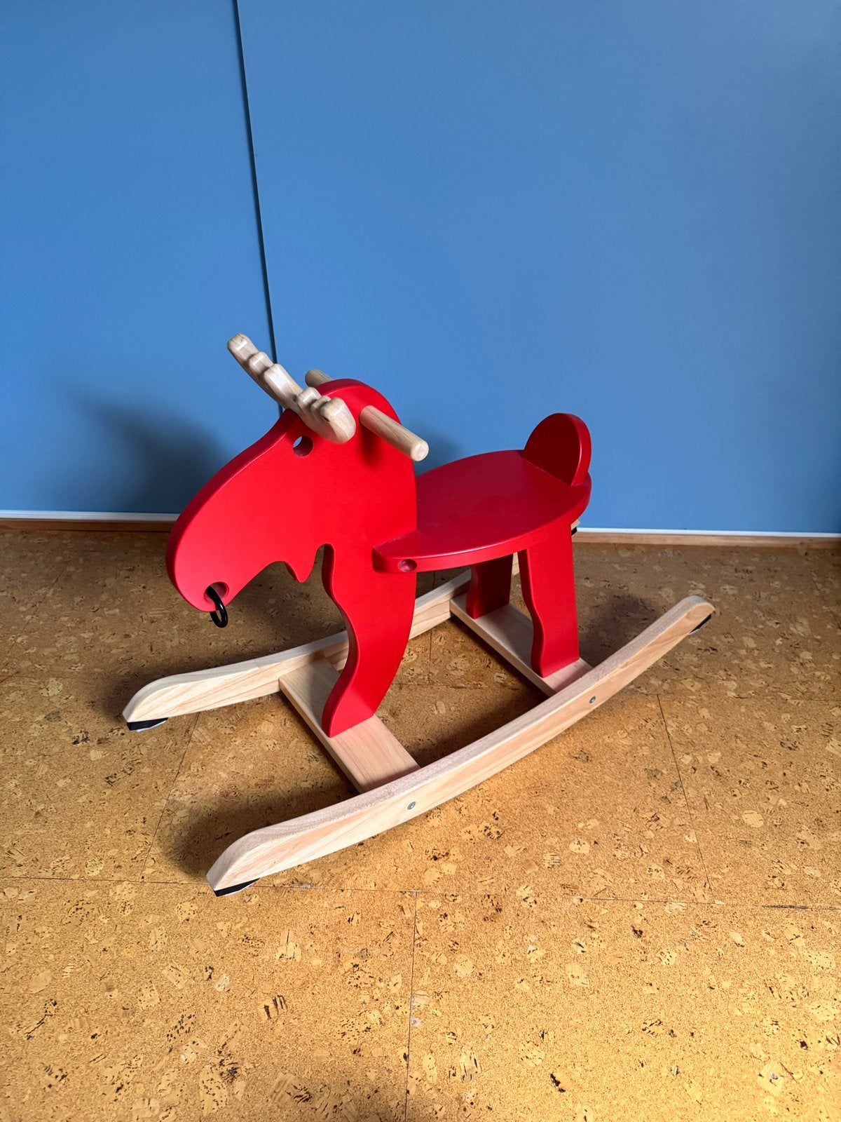 Ikea hobbelpaard (eland), Kinderen en Baby's, Ophalen, Zo goed als nieuw, Rij- of Hobbelspeelgoed