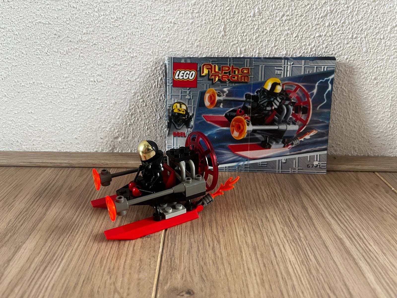 LEGO Alpha Team 6771: Ogel's Command Striker (compleet), Ophalen of Verzenden, Gebruikt