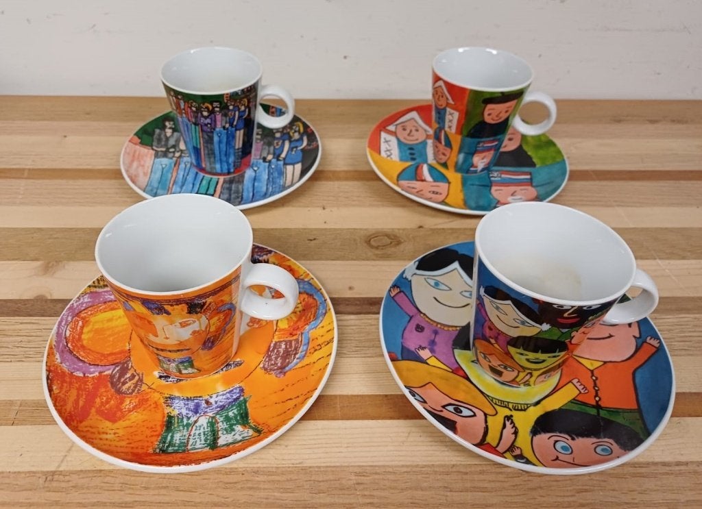 Philadelphia servies - 8 delig, Huis en Inrichting, Keuken | Servies, Ophalen of Verzenden, Zo goed als nieuw, Overige stijlen