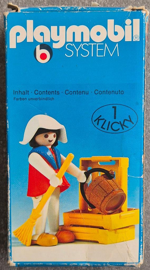 Playmobil doosje 1 klicky 3374, Ophalen of Verzenden, Gebruikt
