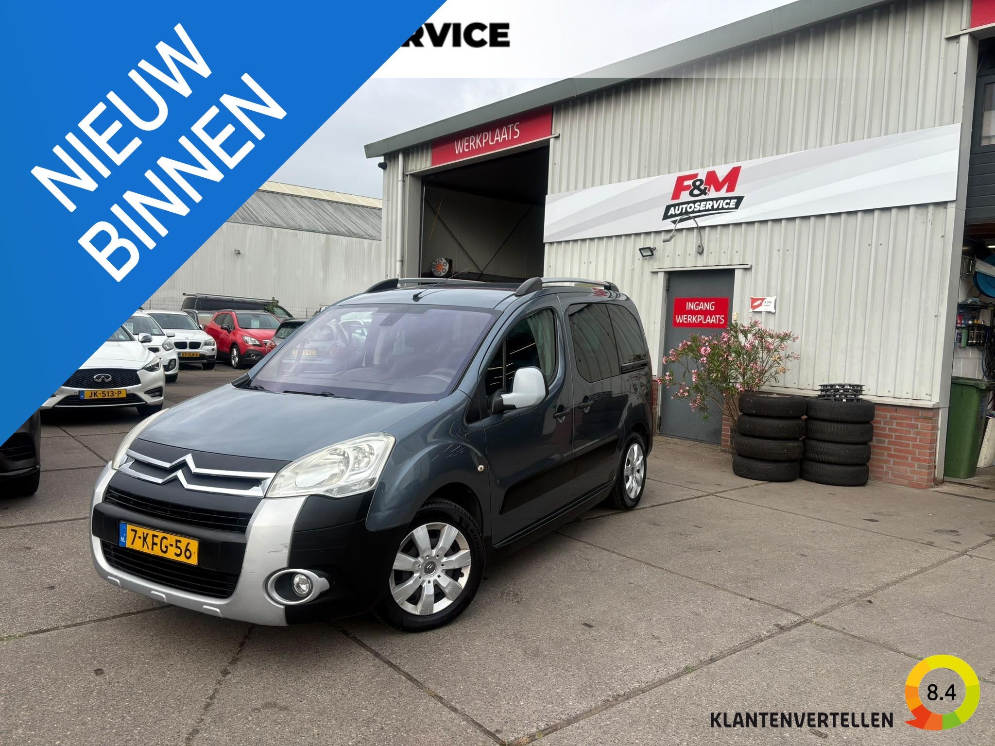Citroen Berlingo 1.6-16V Multispace Clima, radio, cruise, pd, Auto's, Citroën, Voorwielaandrijving, Stof, 4 cilinders, Handgeschakeld