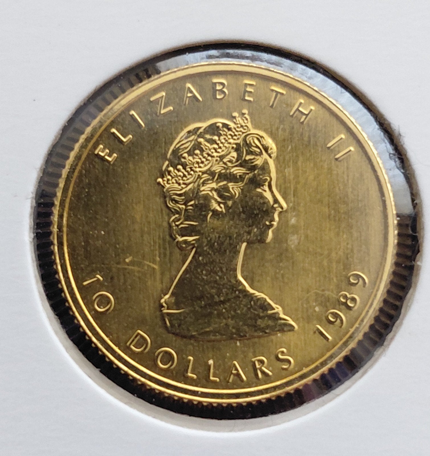 Canadese Gouden Maple Leaf 1/4 oz 999 zilver, Verzenden, Goud