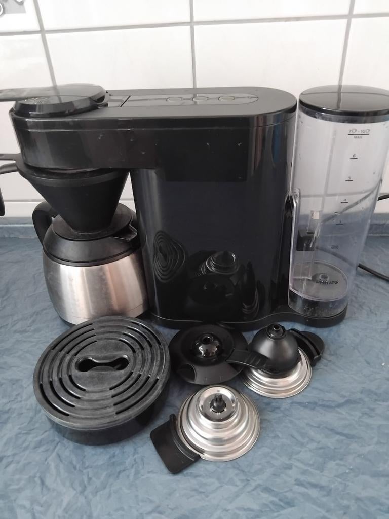 Philips Koffiemachine met Thermoskan -Gebruikt, Witgoed en Apparatuur, Koffiezetapparaten, Ophalen of Verzenden, Gebruikt, Koffiemachine