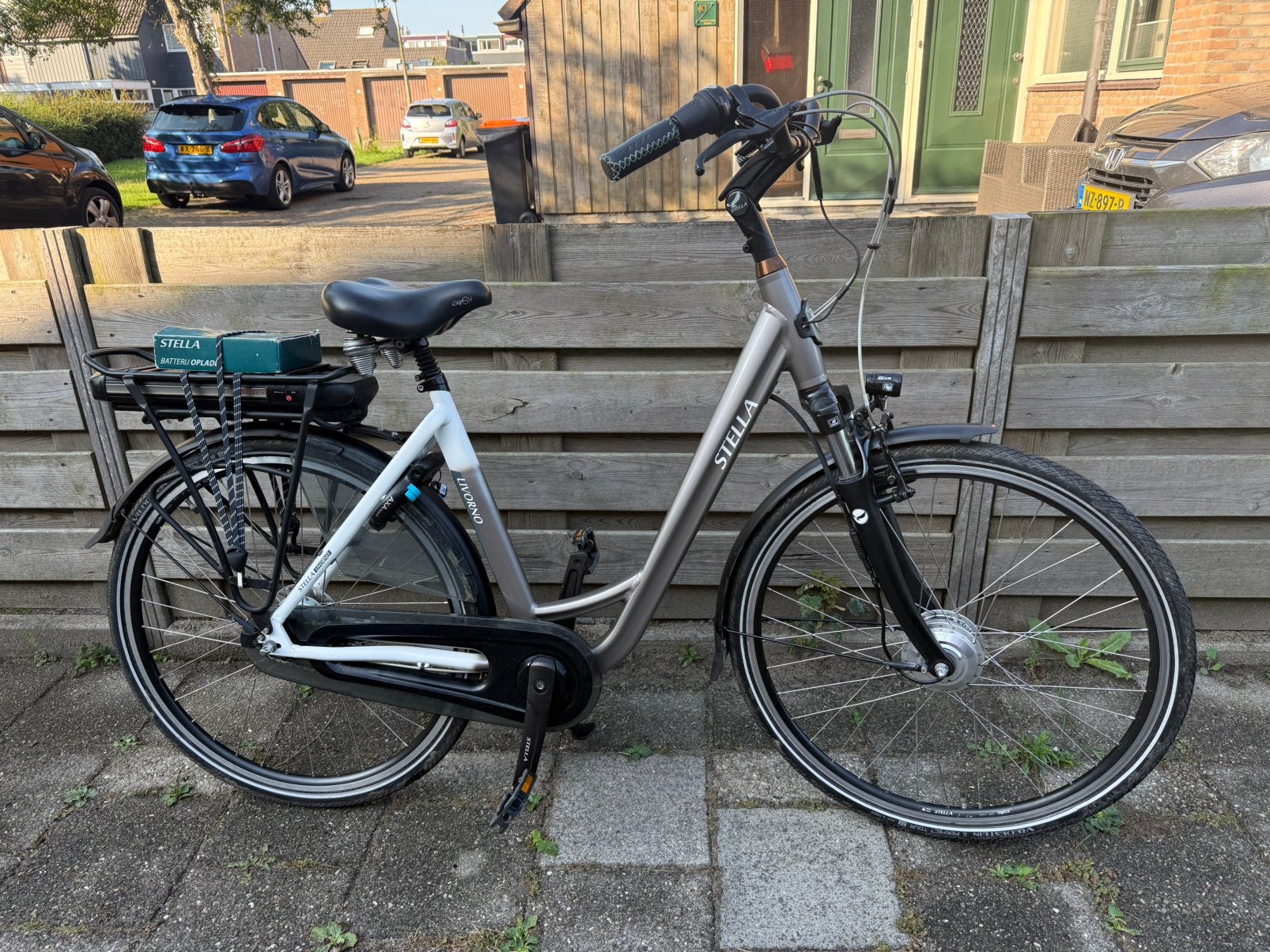 Stella livorno 53 frame 8 versn 522wh 6100km 28 inc, Zo goed als nieuw, 51 tot 55 cm, 50 km per accu of meer, Ophalen