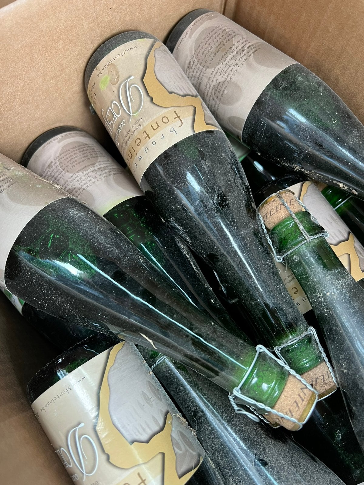 3 Fonteinen Paper Label Vintage Doesjel 2015, Verzamelen, Biermerken, Ophalen, Zo goed als nieuw, Flesje(s), Overige merken