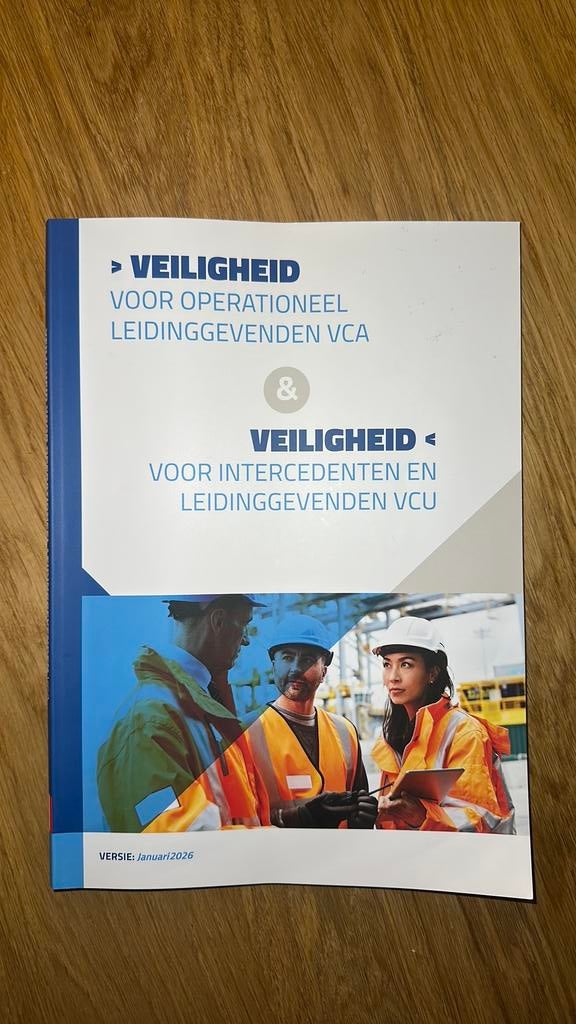 VCA VOL BOEK 2026, Boeken, Studieboeken en Cursussen, Ophalen, Beta, Zo goed als nieuw, Niet van toepassing