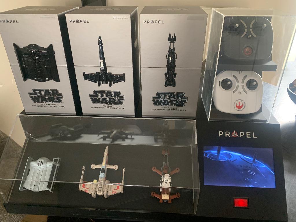 Star Wars display propel drones, Verzamelen, Star Wars, Ophalen, Zo goed als nieuw, Overige typen