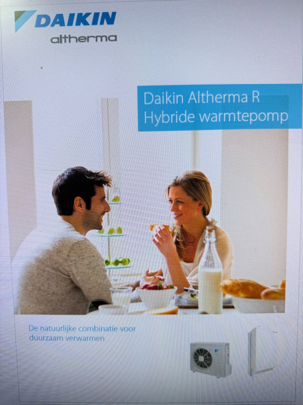 Daikin Altherma R Hybride warmtepomp - EVLQ08CAV3, Doe-het-zelf en Verbouw, Ophalen, Hoog rendement (Hr), Cv-ketel of Combi-ketel