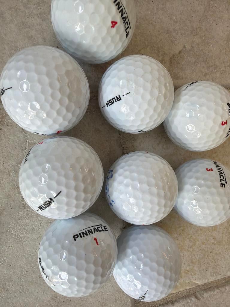50x Pinnacle Rush Golfballen - AAA Kwaliteit, Sport en Fitness, Golf, Ophalen, Gebruikt, Bal(len), Overige merken