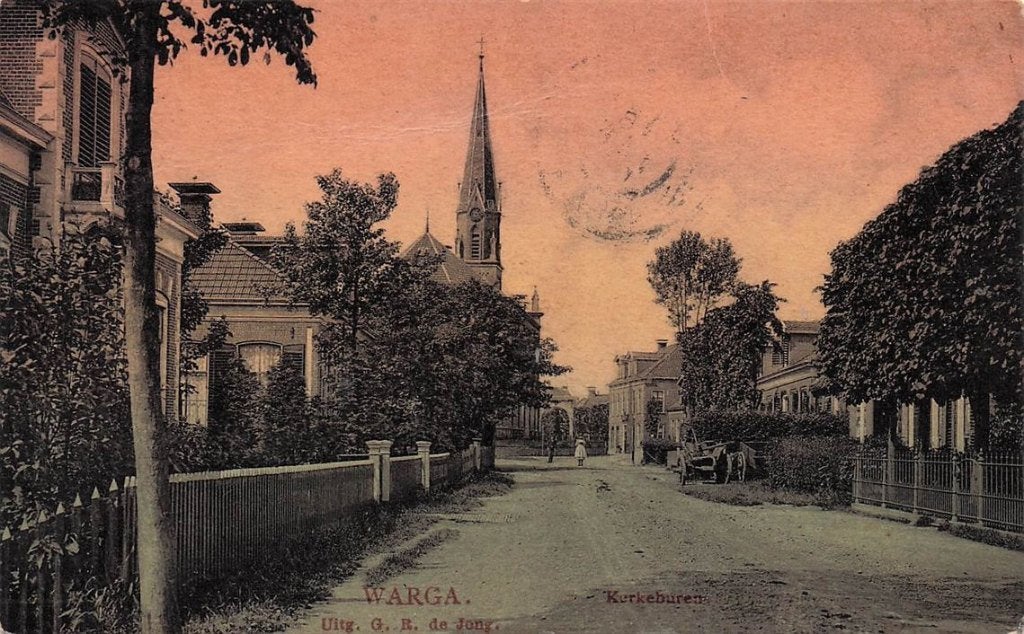 702-358-021 Warga Kerkeburen, Verzenden, Voor 1920, Friesland