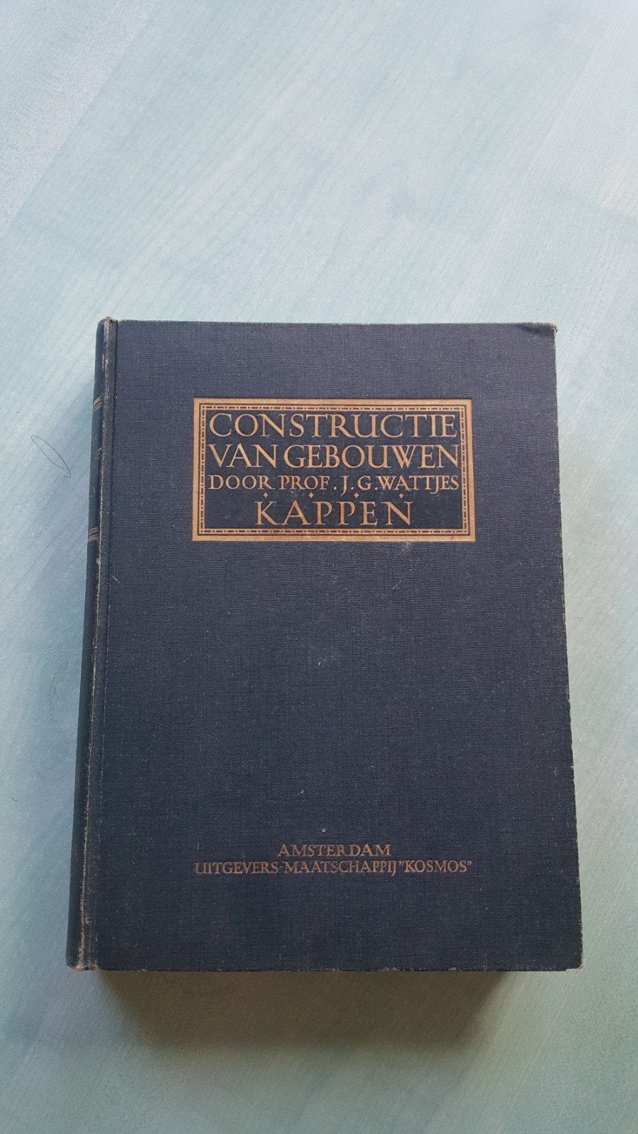 Constructie van gebouwen J.G. Wattjes, Boeken, Ophalen of Verzenden, Beta, Zo goed als nieuw, HBO