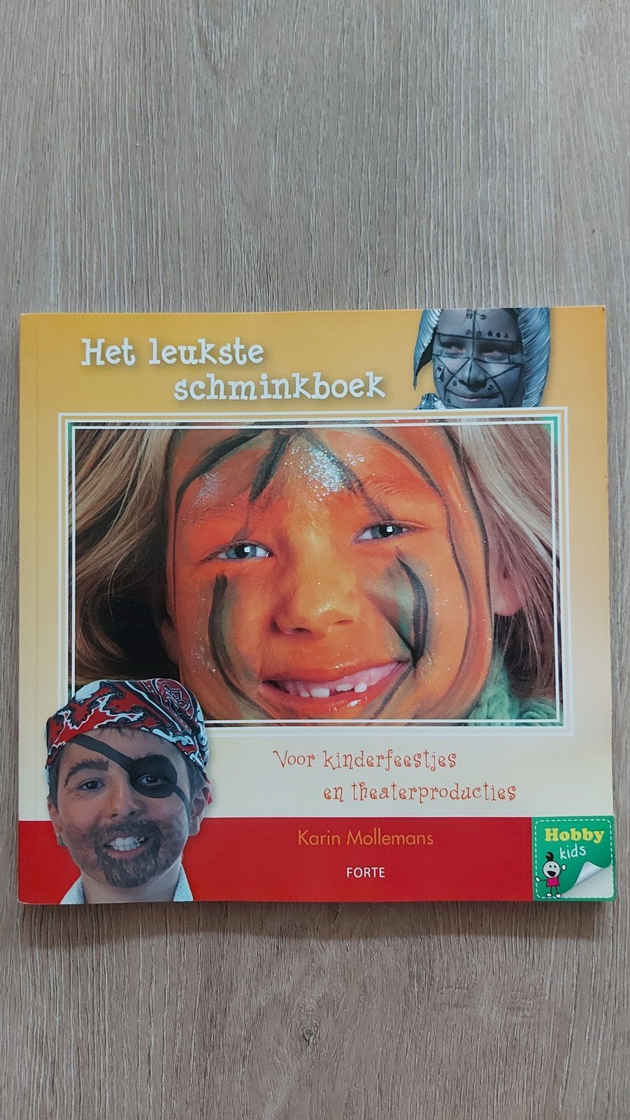 E: Het leukste schminkboek - Karin Mollemans, Ophalen of Verzenden