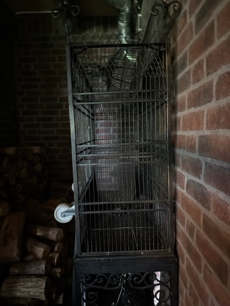 Vogelkooi, Ophalen of Verzenden, Zo goed als nieuw, Metaal, Vogelkooi