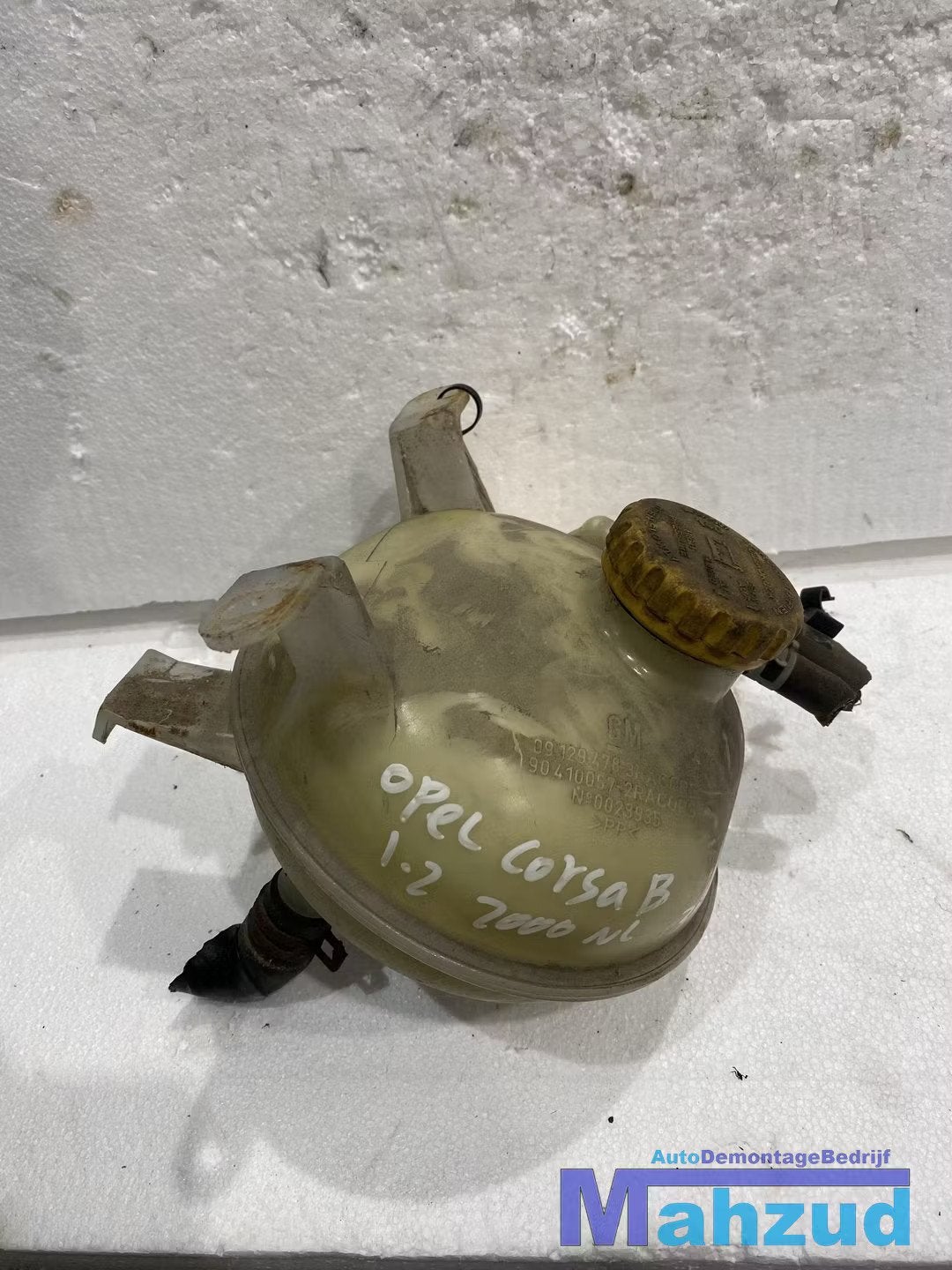 OPEL CORSA B Koelvloeistof reservoir tank 1994-1999, Gebruikt, Opel Automobile GmbH, Ophalen of Verzenden, Kontakt@opel-infoservice.de