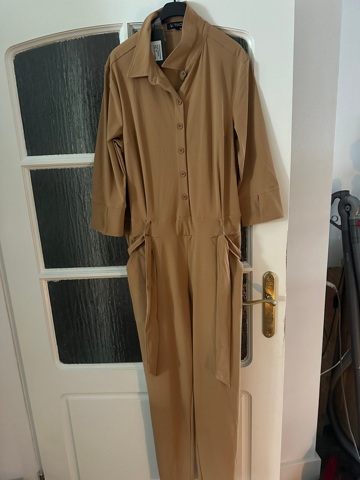 Mi piace jumpsuit xxl tabacco, Kleding | Dames, Ophalen of Verzenden, Zo goed als nieuw, Maat 46/48 (XL) of groter
