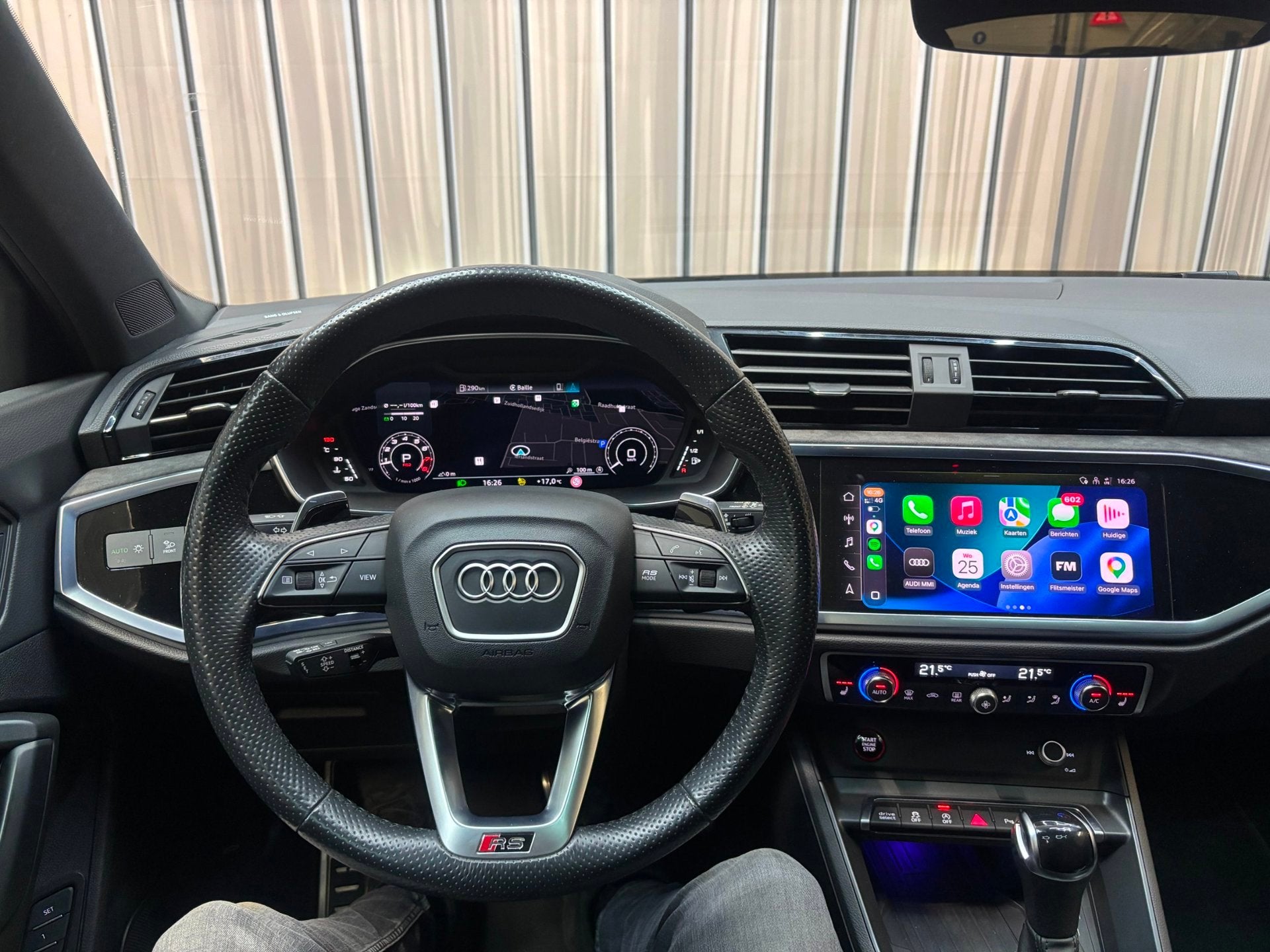 Audi RSQ3 Sportback TFSI RS QUATTRO|Pano|RS Seats|B&O|360|, Automaat, Gebruikt, 1675 kg, Zwart
