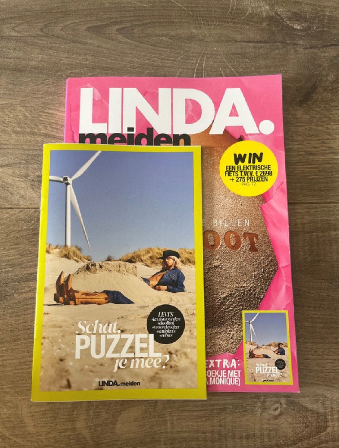 NIEUW Linda meiden magazine + puzzelboekje, Boeken, Verzenden, Nieuw, Damesbladen