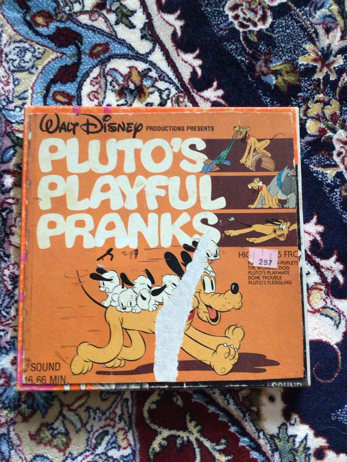 Walt Disney Pluto's Playful Pranks 8mm film, Ophalen of Verzenden, 8mm film