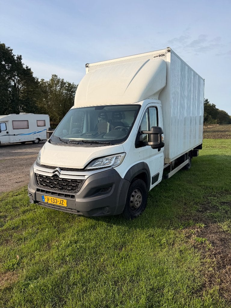 Citroën Jumper 2017 Motor Schade Loopt niet, Auto's, Zwart, Citroën, Origineel Nederlands, Particulier