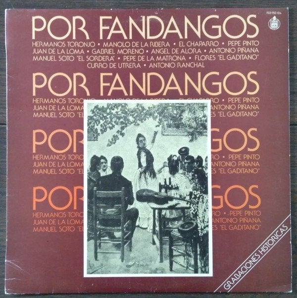 LP - Por Fandangos, Inclusief binnenhoes, Ophalen of Verzenden, Zo goed als nieuw, 12 inch