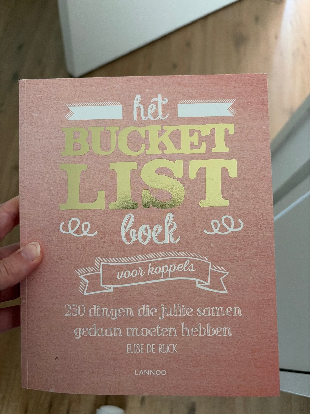 Het Bucketlist Boek voor koppels - Elise de Rijck, Boeken, Ophalen of Verzenden, Zo goed als nieuw, Nederland
