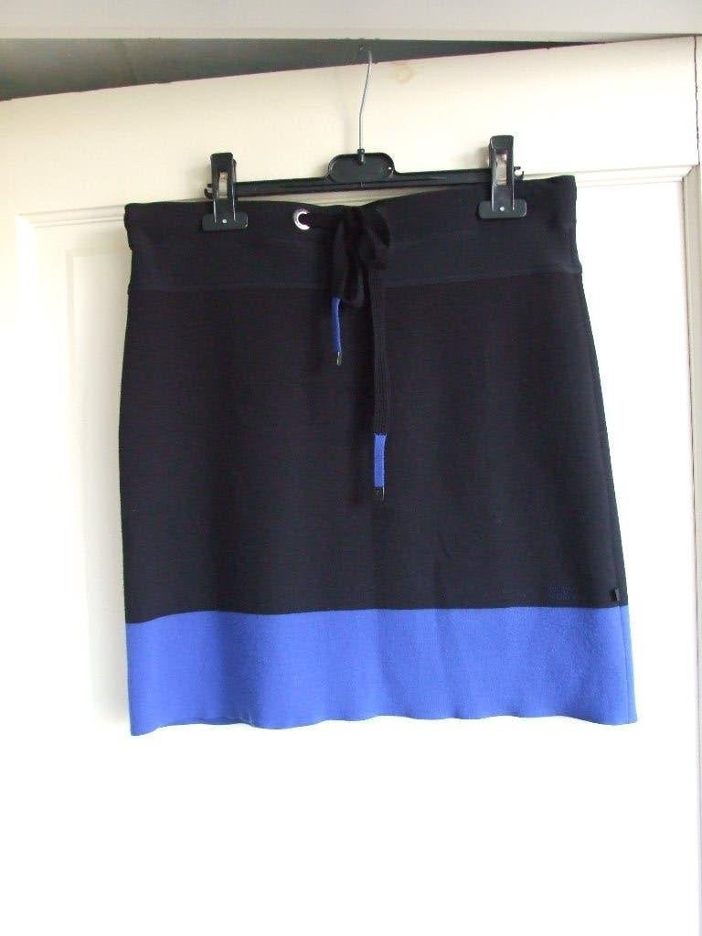 Marccain Sports zwart blauw rokje maat N4 38/40, Kleding | Dames, Rokken, Maat 38/40 (M), Meerkleurig, Ophalen of Verzenden, Zo goed als nieuw