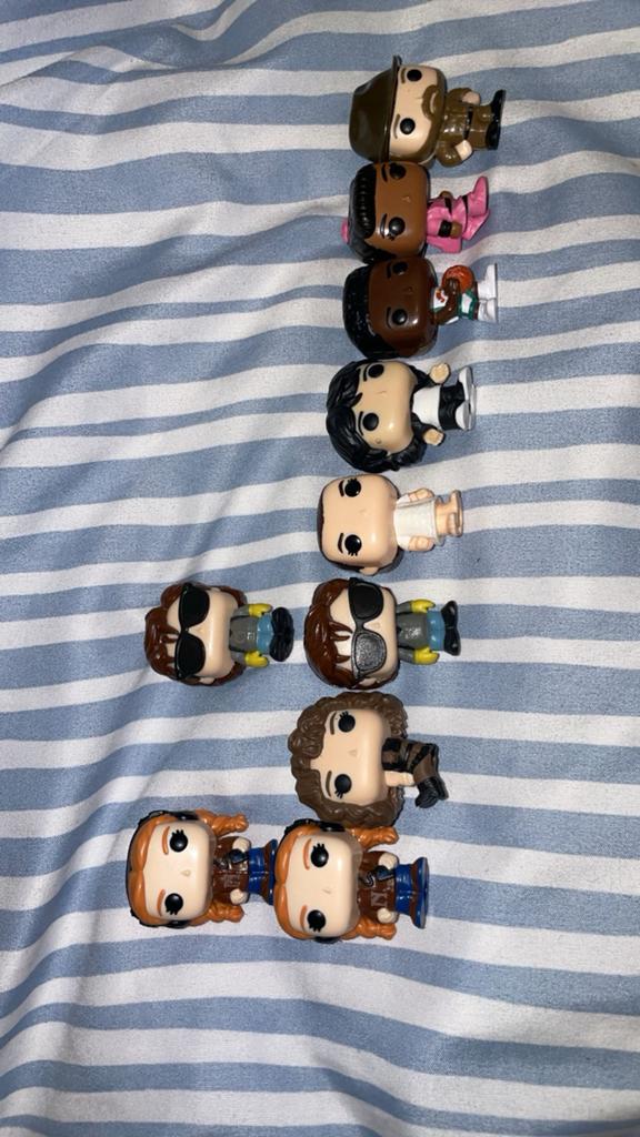 Stranger things poppetjes, Ophalen of Verzenden, Zo goed als nieuw