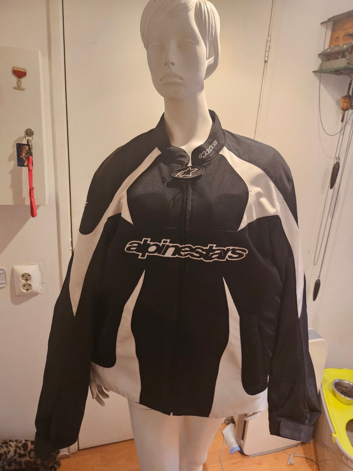 Man motoren jas mat xxl, Ophalen of Verzenden, Tweedehands, Jas | textiel