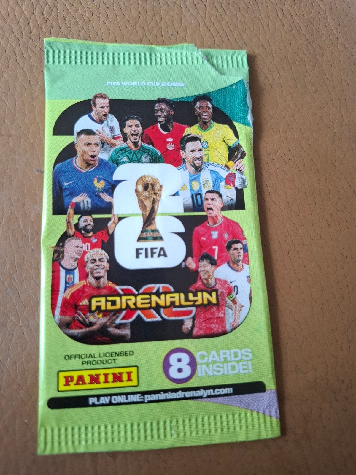Panini Adrenalyn FIFA World Cup 2026 Kaartjes Pakje, Ophalen of Verzenden, Nieuw, Overige sporten, Spelerskaart