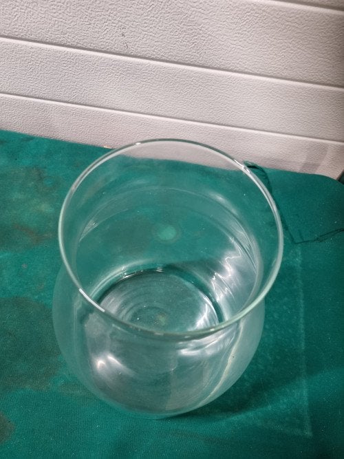 vaas melktuit groot glas, Ophalen of Verzenden