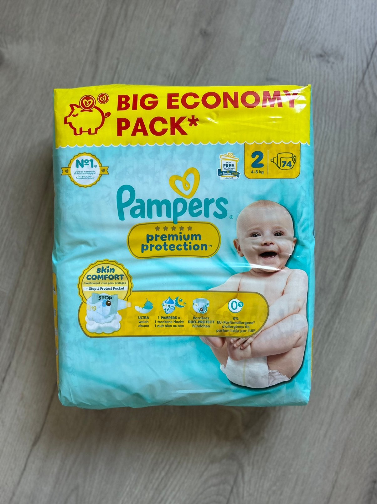 Pampers luiers big pack maat 2 nieuw 74 stuks, Ophalen of Verzenden, Zo goed als nieuw, Jongetje of Meisje, Zwemluier