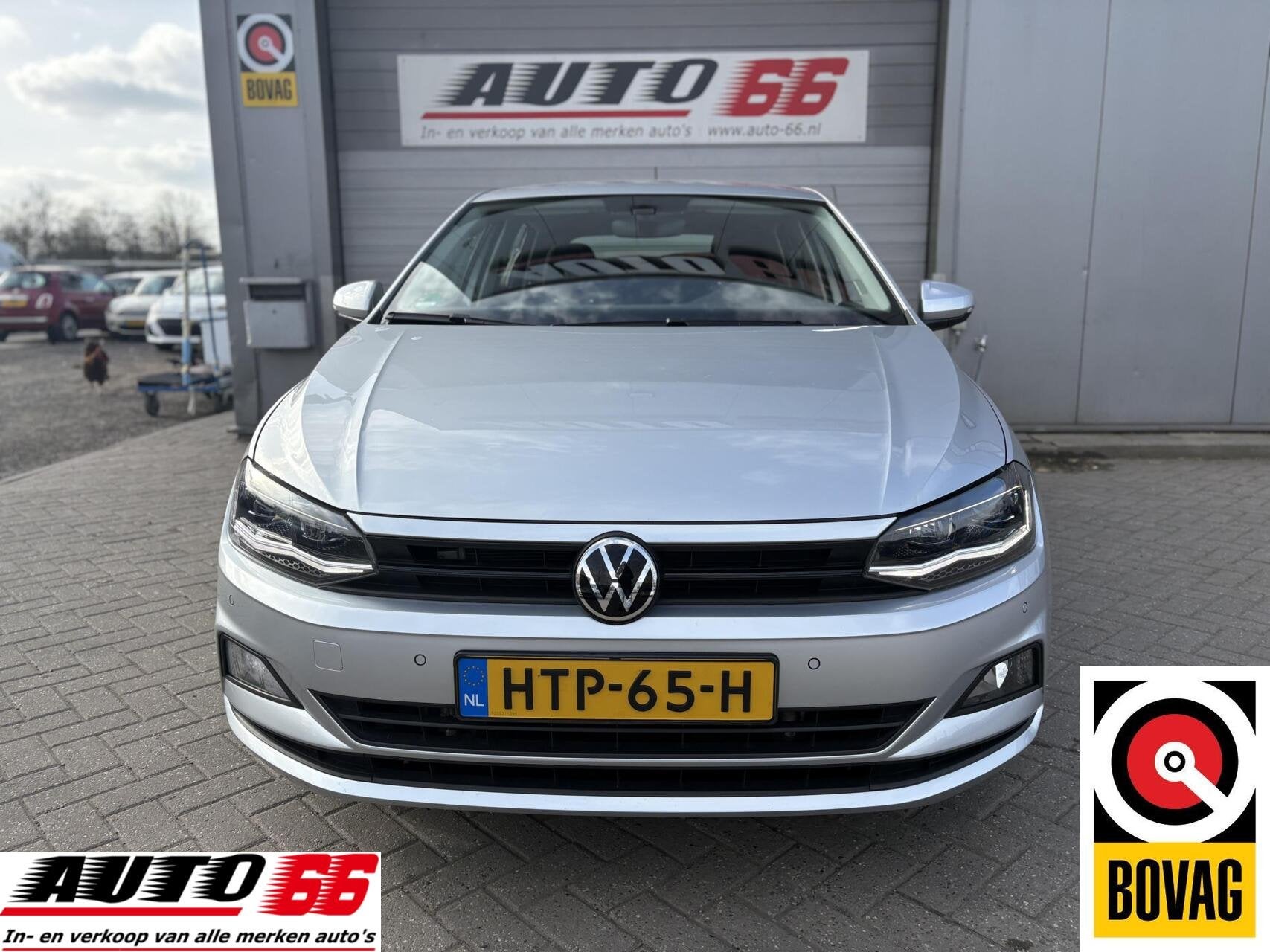 Volkswagen Polo 1.0 TSI Comfortline Automaat, 100% onderhoud, Stof, Gebruikt, 95 pk, Met garantie (alle)
