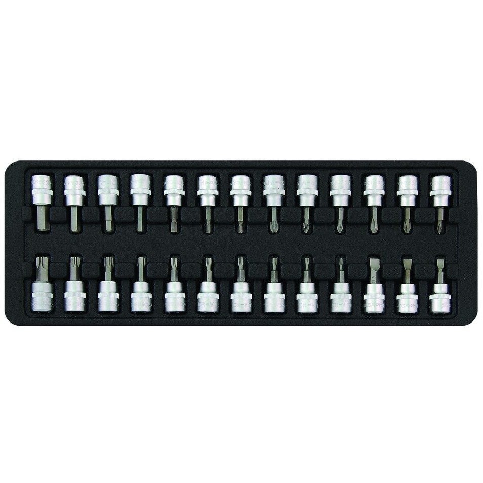 Bit doppenset 3/8" 26 dlg, Verzenden