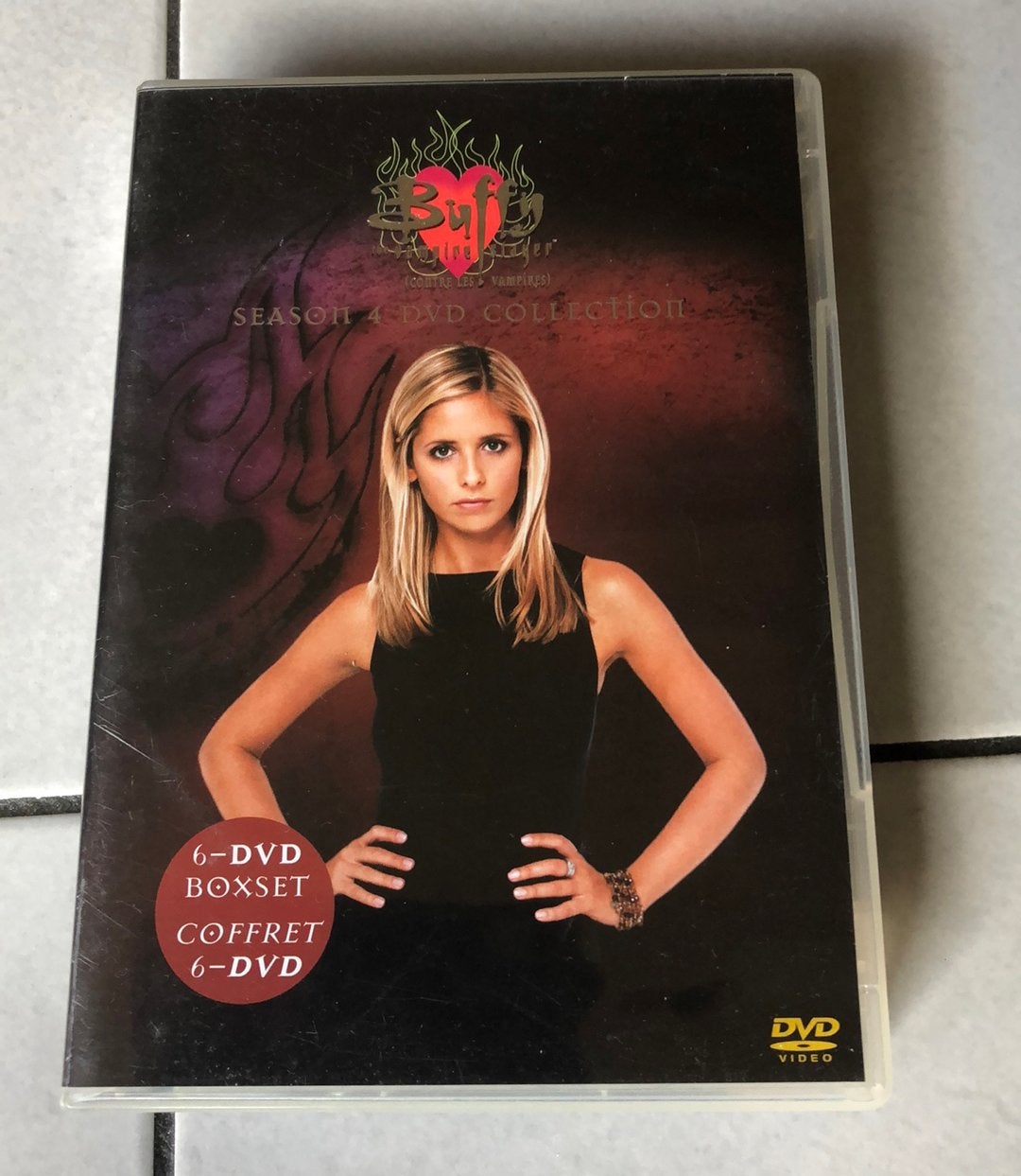 Buffy the vampire slayer seizoen 4, Seizoen 4, Ophalen of Verzenden, Zo goed als nieuw, Frans