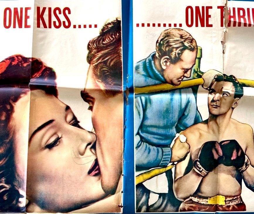 The Good Die Young (1955) - Originele filmposter, Verzamelen, Ophalen of Verzenden, Gebruikt, A1 t/m A3, Film en Tv