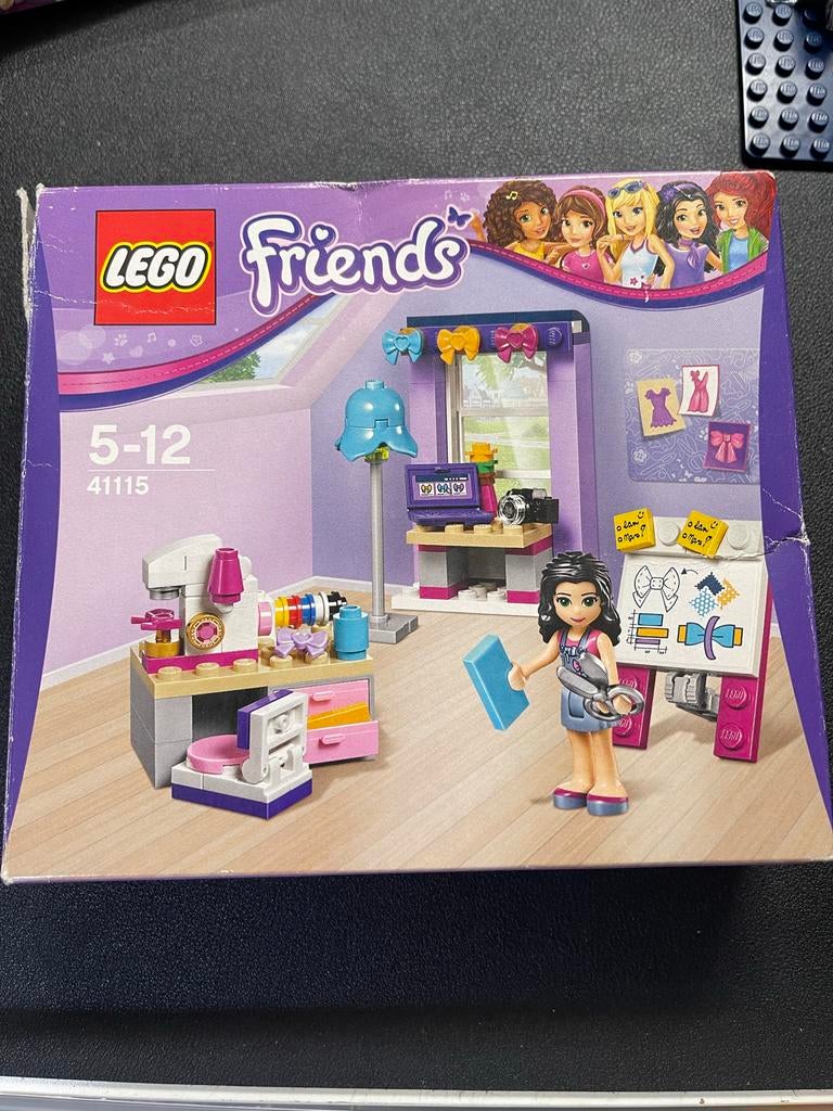 LEGO Friends Emma's Ontwerpstudio 41115 - Compleet, Gebruikt, Lego, Friends, Ophalen of Verzenden