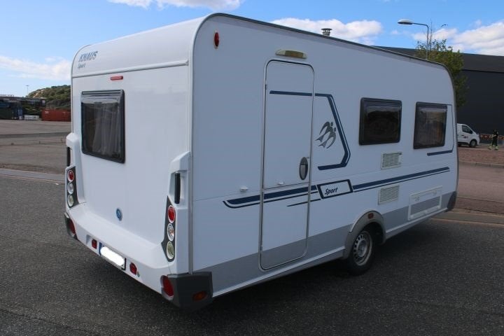 caravan Knaus 420 QD 2009, Dwarsbed, Treinzit, 750 - 1000 kg, Particulier