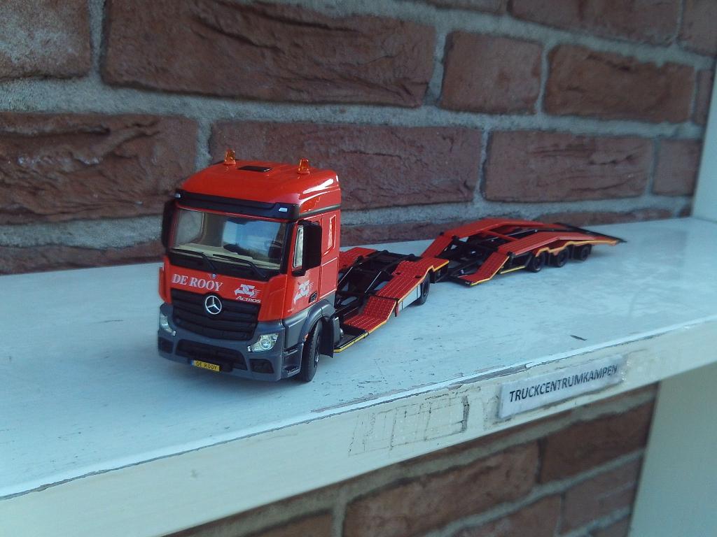 WSI  Mercedes  Benz  Actros  van  De  Rooy., Hobby en Vrije tijd, Modelauto's | 1:50, Ophalen of Verzenden, Nieuw, Bus of Vrachtwagen