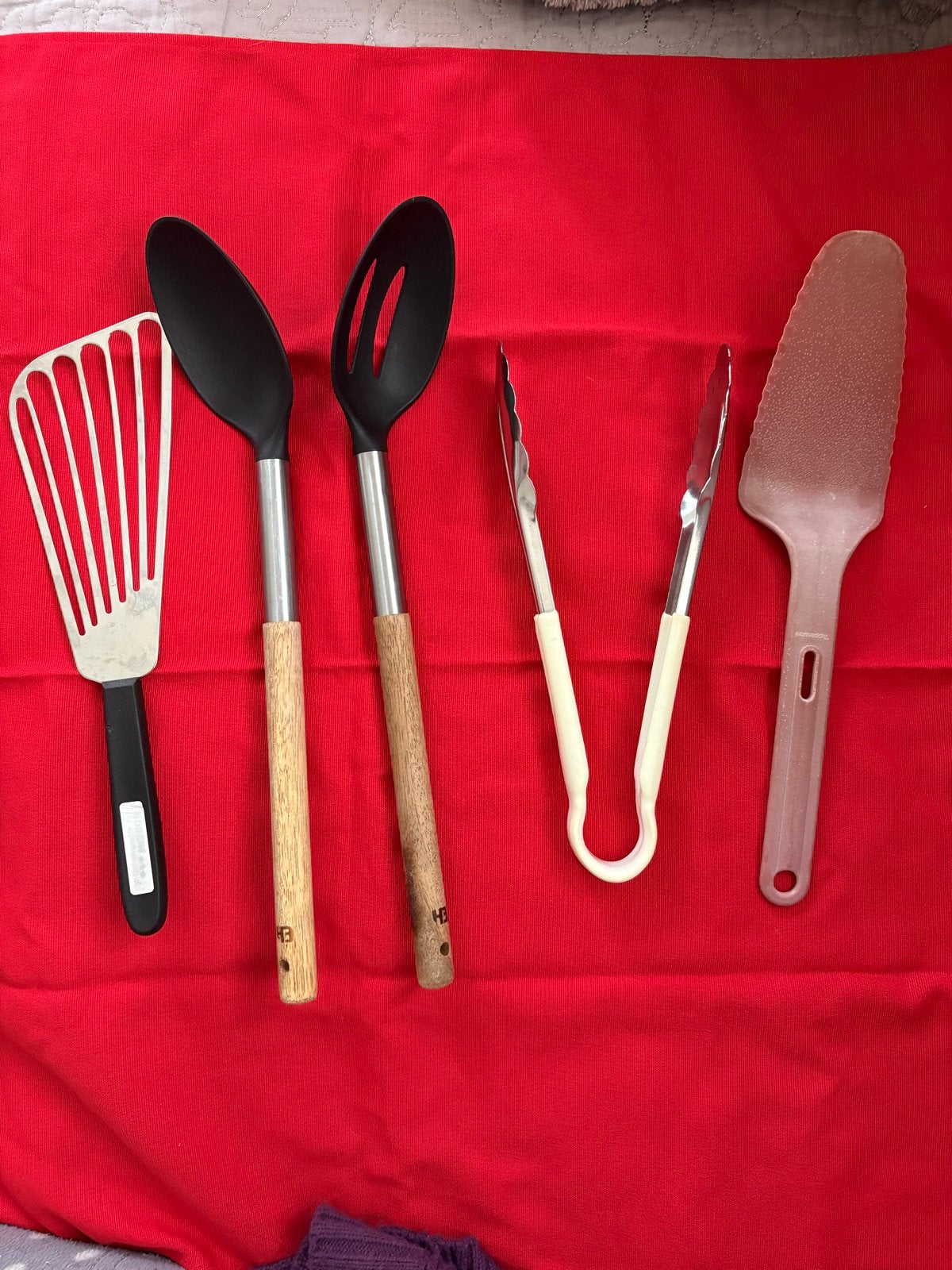 Keukengerei set met houder, Huis en Inrichting, Keuken | Keukenbenodigdheden, Ophalen of Verzenden, Zwart, Metaal, Overige merken