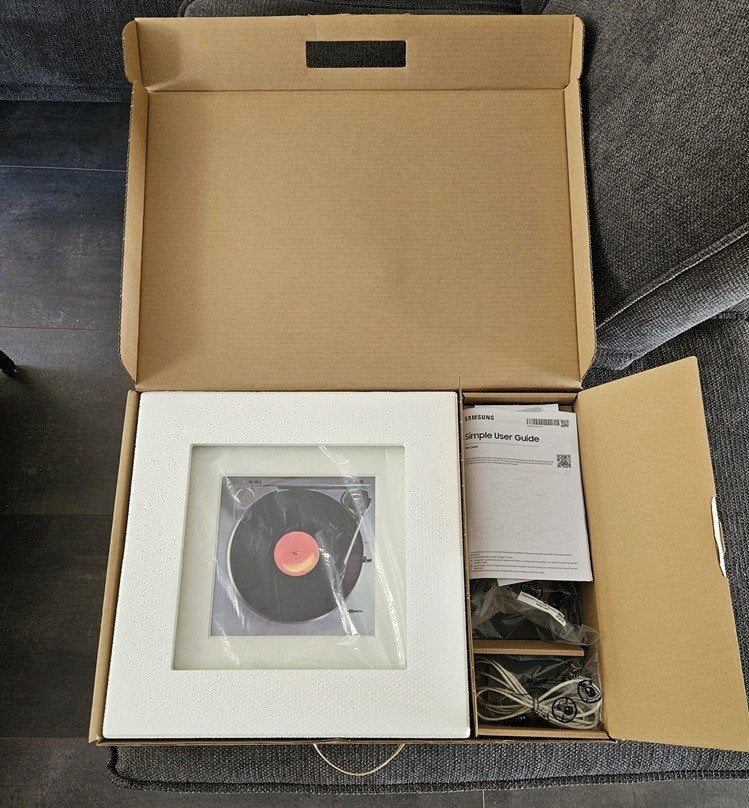 Samsung Music Frame - Kunst en Geluid in één, Audio, Tv en Foto, Luidsprekers, Slimme speaker, Nieuw, Bluetooth, 60 tot 120 watt