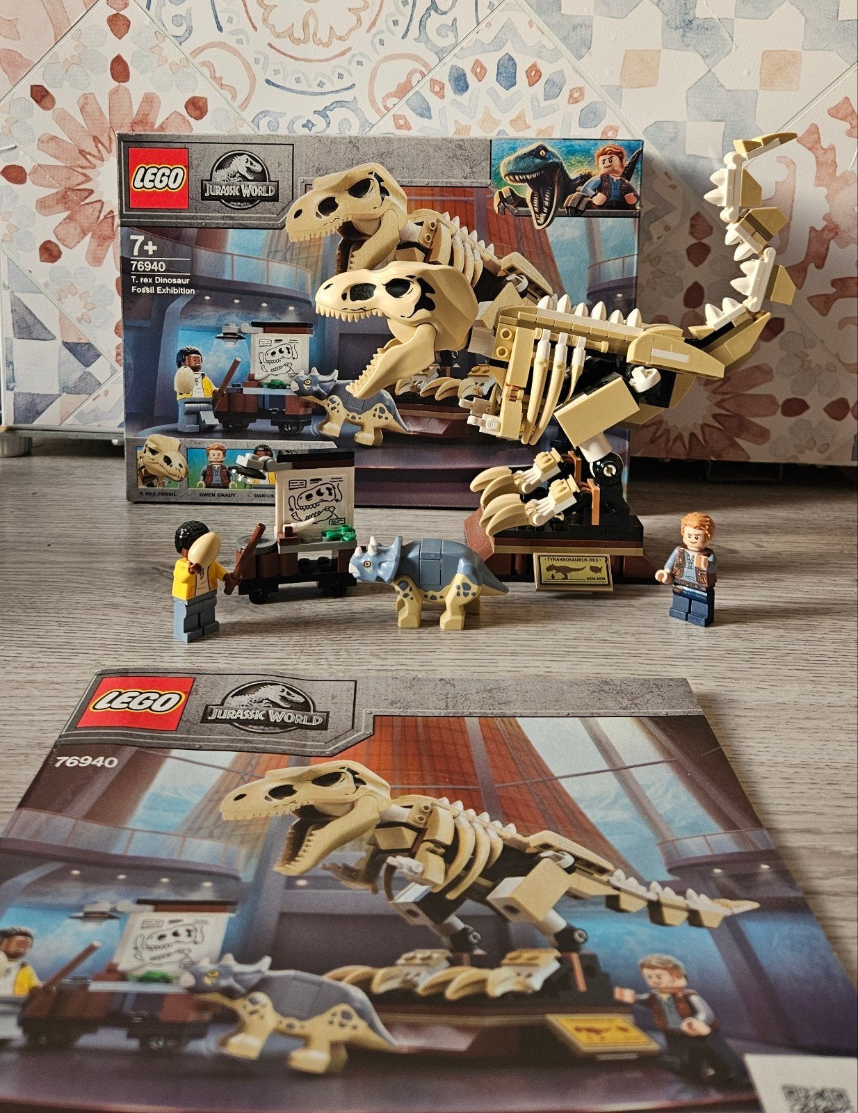 LEGO Jurassic World T. Rex Fossiele Tentoonstelling 76940, Verzenden, Zo goed als nieuw, Overige merken