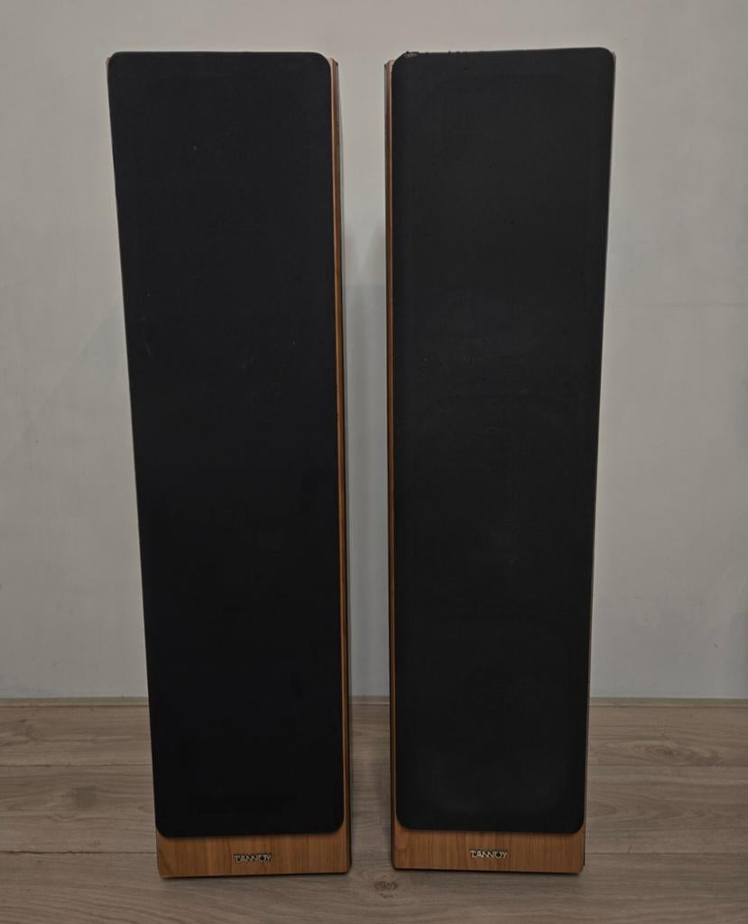 Tannoy Mercury M5 Cherry Vloerstaande Luidsprekers - Perfect, Zo goed als nieuw, 120 watt of meer, Front, Rear of Stereo speakers
